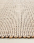 Фото #8 товара Flecked rectangular cotton jute rug