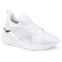 Фото #2 товара Puma Muse X5 Metal Lace Up Womens Silver, White Sneakers Casual Shoes 38395402