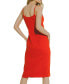 ფოტო #2 პროდუქტის Women's Cascading Ruffle Dress