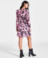 Women's Floral-Print Mini Dress, Created for Macy's