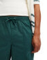 New Look pintuck shorts in mid green