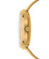 ფოტო #2 პროდუქტის Men's Swiss Automatic Commander Gold-Tone PVD Stainless Steel Mesh Bracelet Watch 37mm