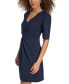 Фото #3 товара Women's Twist-Front Sheath Dress