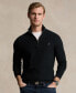 Фото #1 товара Men's Mesh-Knit Cotton Quarter-Zip Sweater