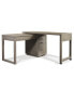 Фото #13 товара Prelude 56" Wood Swivel Lift Top L-shaped Desk