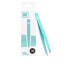 Фото #21 товара SLANT tweezers #Turquoise 1 u