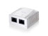 Фото #1 товара Equip 2-Port Cat.6 Surface Mount Box - RJ-45 - 5e - White - 59 mm - 29.5 mm - 61 mm