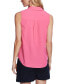 Women's Sleeveless Button-Down Blouse