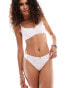 Фото #1 товара Monki mix and match soft thong in white hearts