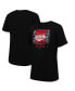Фото #1 товара Men's and Women's Black Las Vegas Aces 2023 WNBA Finals Champions Skyline T-shirt