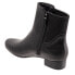 Trotters Magnolia T2164-001 Womens Black Leather Ankle & Booties Boots 6.5