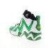Фото #11 товара Reebok Hurrikaze II Mens Green Leather Lace Up Athletic Basketball Shoes