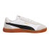 Фото #1 товара Puma Club 5V5 Lace Up Mens White Sneakers Casual Shoes 39789402
