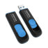 Фото #6 товара ADATA UV128 - 256 GB - USB Type-A - 3.2 Gen 1 (3.1 Gen 1) - 100 MB/s - Capless - Black - Blue