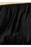 2yak68602pw Yuvarlak Yaka Kısa Kollu Normal Kalıp Siyah Kadın Bluz