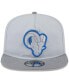 ფოტო #4 პროდუქტის Men's Gray Los Angeles Rams 2024 NFL Training Camp Golfer Snapback Hat