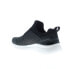 Фото #12 товара Skechers Bounder 2.0 Balmor 232676 Mens Black Canvas Lifestyle Sneakers Shoes