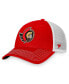 Фото #5 товара Men's Red, White Ottawa Senators Core Primary Trucker Snapback Hat