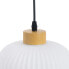 Фото #5 товара Потолочный светильник Стеклянный Натуральный Металл Белый 20 x 20 x 30 cm
