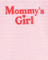 Фото #12 товара Baby 'Mommy's Girl' Striped Cotton Bodysuit 3M