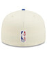 ფოტო #5 პროდუქტის Men's Cream and Blue New York Knicks 2022 NBA Draft 59FIFTY Fitted Hat