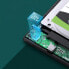 Фото #8 товара Obudowa kieszeń na dysk SATA 2.5'' 6TB USB-C 3.0 czarny