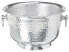 Фото #1 товара Декоративная чаша Beliani Pompeii - Серебро, Алюминий, Глянец