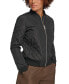 Diamond Quilted Casual Bomber Jacket