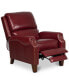 Фото #6 товара Arianlee Leather Push Back Recliner, Created for Macy's