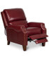 Фото #11 товара Arianlee Leather Push Back Recliner, Created for Macy's