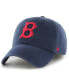 Фото #1 товара Men's Navy Boston Red Sox Cooperstown Collection Franchise Fitted Hat