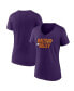 Фото #3 товара Women's Purple Phoenix Suns Hometown Collection T-shirt