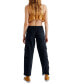 Women's Tahiti Cotton Drawstring-Waist Cargo Pants