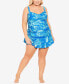 Фото #4 товара Plus Size Swim Print Skirt