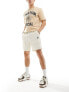 Фото #1 товара Puma Classics cargo shorts in off white