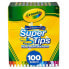 Фото #1 товара Crayola Super Tips Washable Markers Смываемые фломастеры, 100 цветов