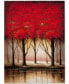 Rio 'Serenade in Red' Canvas Art - 47" x 35"