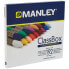 Фото #4 товара Цветные карандаши MANLEY School восковые упаковка 192 шт. 16 цветов
