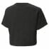 Фото #4 товара Детская футболка с коротким рукавом PUMA Logo Cropped Чёрная