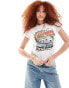 Фото #1 товара ASOS DESIGN baby tee with las vegas graphic in white