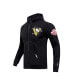 ფოტო #3 პროდუქტის Men's Black Pittsburgh Penguins Classic Chenille Full-Zip Hoodie Jacket