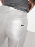 Фото #5 товара Amy Lynn matte Lupe wide leg trouser in silver