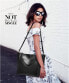 Coolives Women's Large Shopper Bag Made of PU Leather with Shoulder Strap Shoulder Bag Bucket Handbag for Women Disposable