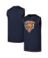 Фото #1 товара Men's Navy Chicago Bears Tank Top