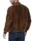 ფოტო #2 პროდუქტის Men WWII Suede Leather Tanker Jacket - Big and Tall