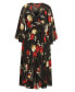 Plus Size Julissa Print Maxi Dress