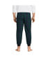 ფოტო #2 პროდუქტის Big & Tall Flannel Jogger Pajama Pants