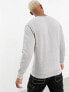 ellesse sweatshirt with large logo in grey