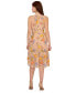 ფოტო #2 პროდუქტის Women's Floral-Embroidery Midi Dress