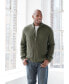 ფოტო #3 პროდუქტის Tall Shaker Knit Zip-Front Cardigan